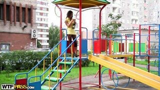 Amatőr orosz zsenge bigét szeretkeznek