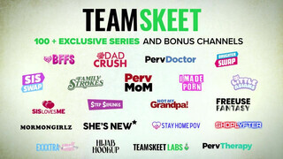 TeamSkeet - cuki kicsike nerdy bige casting forgatás videója