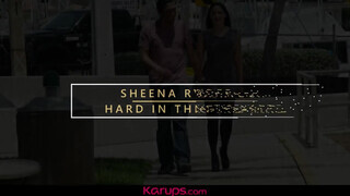 Karups - Sheena Ryder a szabadban kamatyol