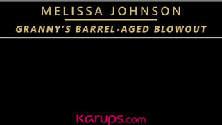 Melissa Johnson a óriási cickós érett nő