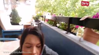 Lara Bergmann forró baletli cidázása megkefélve óriási faszal