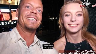 Német pornósztár csábítja a turista kant igazi dugásra
