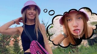 Profi cumizás a nyilvános parkban, 2 perc alatt élvez a csóka