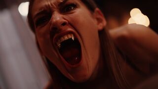 Sötét Vágyak Kastélya - Vampired Csábításában Egy Csábos Világos Szőke Úrnő és Egy Szemérmes Nőci Tiffany Tatummal és Leana Lovings-szal